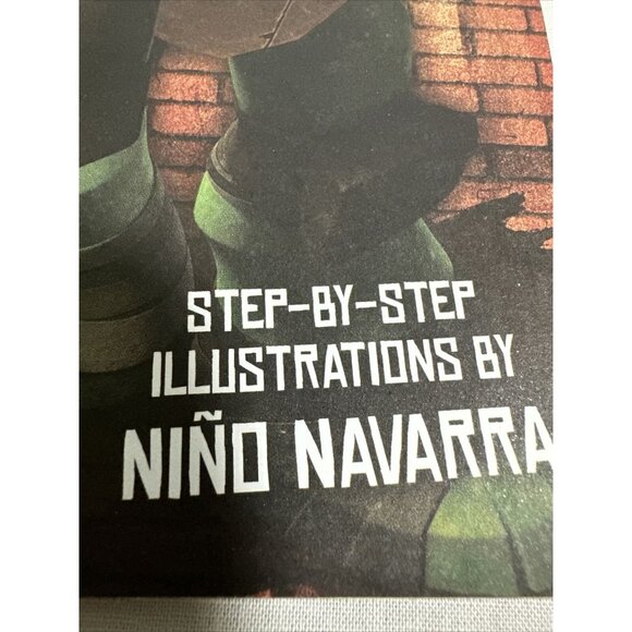 How to Draw Teenage Mutant Ninja Turtles Book Paperback Nickelodeon Viacom TMNT - Picture 5 of 8
